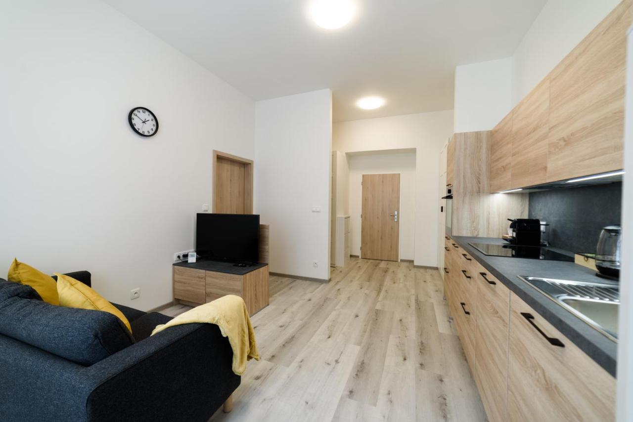 New Apartments Near Dancing House Praga Esterno foto